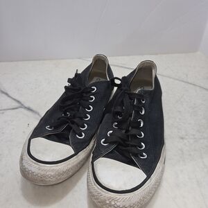 Black Canvas Sneakers